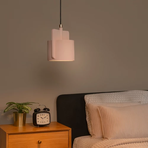 Lucide NINJA - Pendelleuchten - Ø 16 cm - 1xE27 - Rosa - Atmosphäre 1